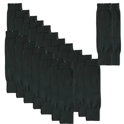 Multipack Athletic Compression Leg Sleeves and Calf Protectors (20pairs black)