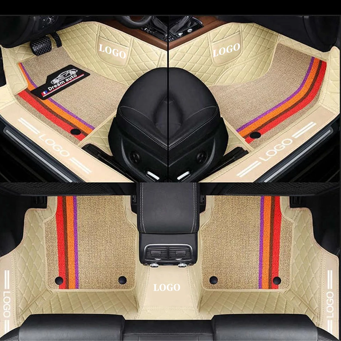 

Customized Car Floor Mats For Cadillac All Models ATS CT6 XTS XT5 Escallade SRX Carpet Car Foot Pad Auto Interior Accessories