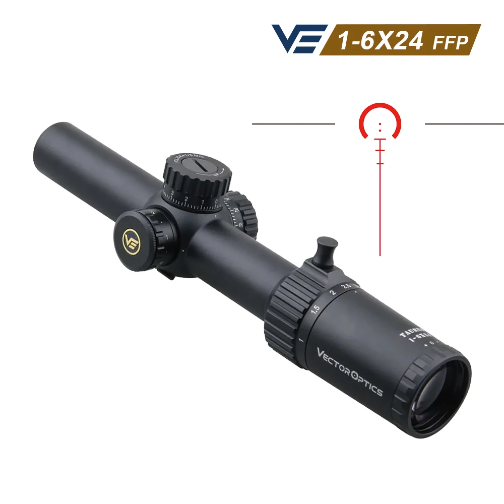 Vector Optics Taurus 16x24 Hunting Riflescope With ZeroReset Optical