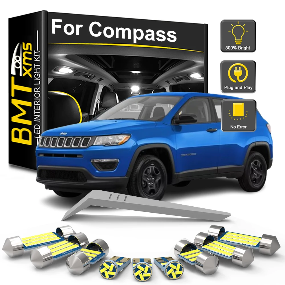 BMTxms 14PCS For Jeep Compass 2018 2019 2020 2021 2022 2023 2024 2025 ...