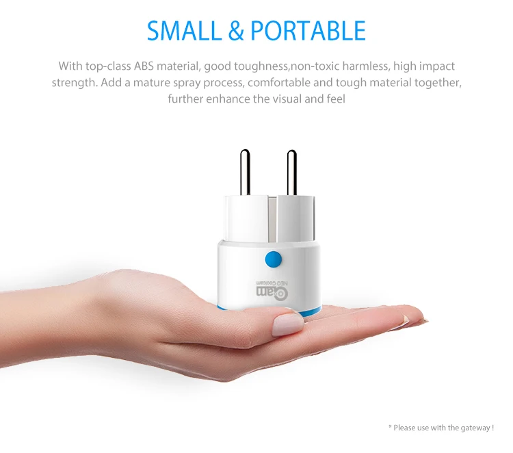 NEO Coolcam Z-WAVE PLUS EU Smart Power Plug Socket Home Automation Alarm Smart H