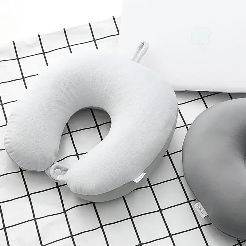 Car Pillows Memory Foam Soft Neck Supportor Travel Cushion U Shaped Neckrest Pad Cervical Interior Automobile Accessories