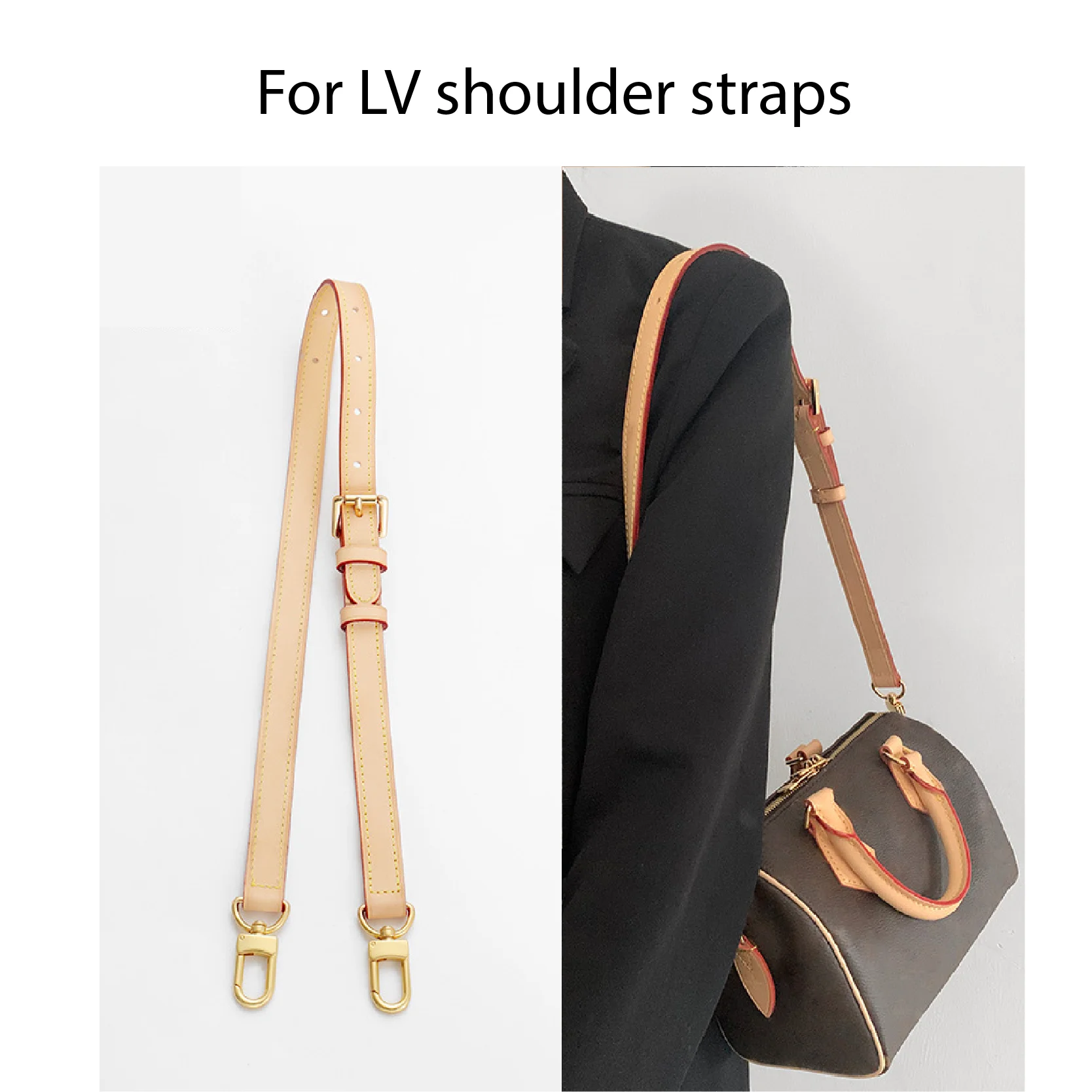 Accessori Per Borse In Pelle Per Lv Speedy 20 25 Borsa Per Cuscino Tracolla Per Ascelle Regolazione Del Corpo Inclinato Cinturino Per Borsa In Pelle B