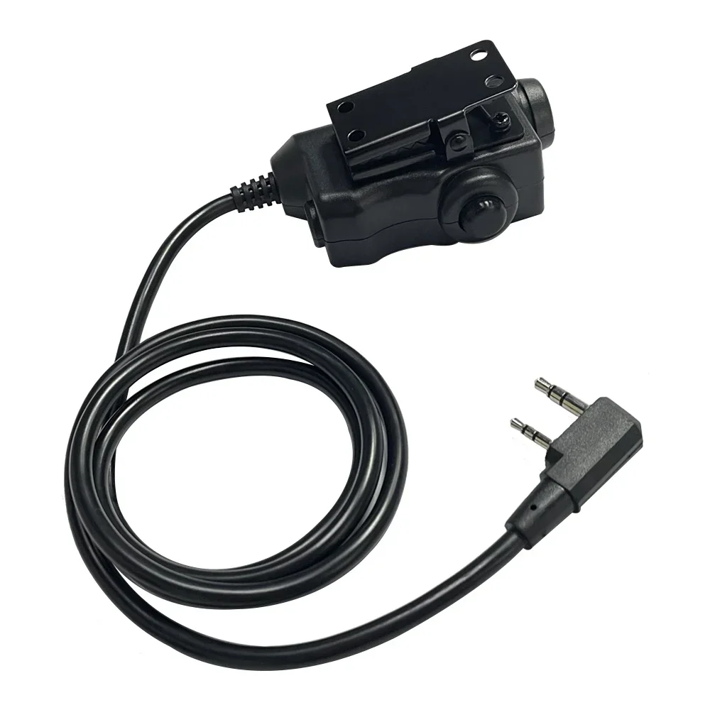 Original EARMOR M51 PTT Adapter Airsoft Tactical Headset Kenwood,ICOM (Optional)Plug for Baofeng Tactical Headset Accessory 2
