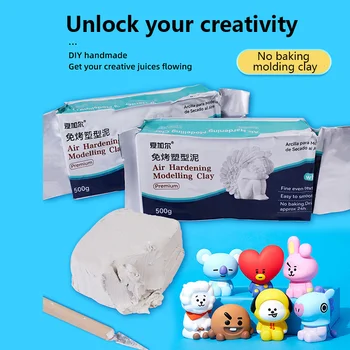No-Bake Modeling Clay Set 4