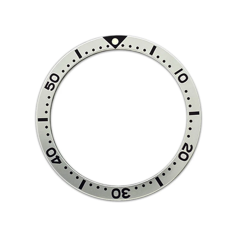 Aluminium Fashion Flat Watch Bezel Insert