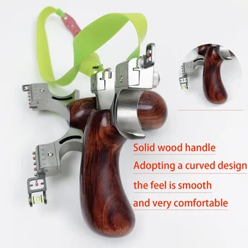 Stainless Steel Slingshot Outdoor Entertainment and Leisure Hunting Tools, Professional Bow and Arrow Shooting Equipment 3