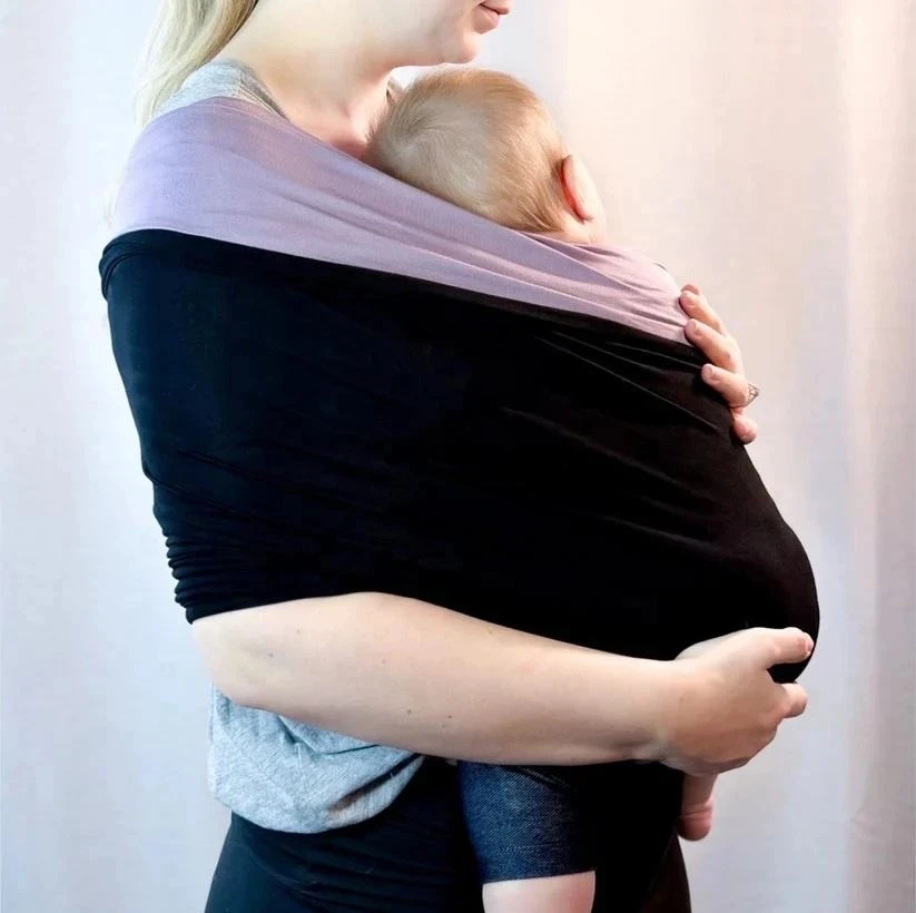 Girl Boy Baby Travel Carrier Mama's Bonding Comforte Unisex Multi Purpose Baby Wrap Easy to Wear Infant Sling Wrap 5