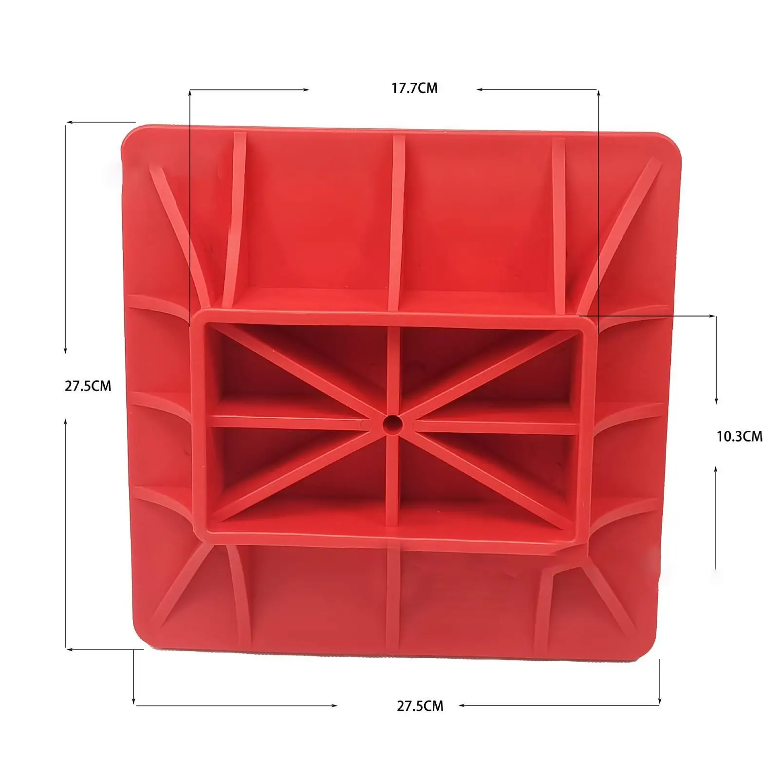 Enhanced Jack Stand Base Support PP Material for Car Lifting Off Road Farm Jack Plate Safety and Stability