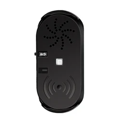 Advanced Smart Car Door Sensor Alarm with Voice Notifications and High Sensitivity (Black)
