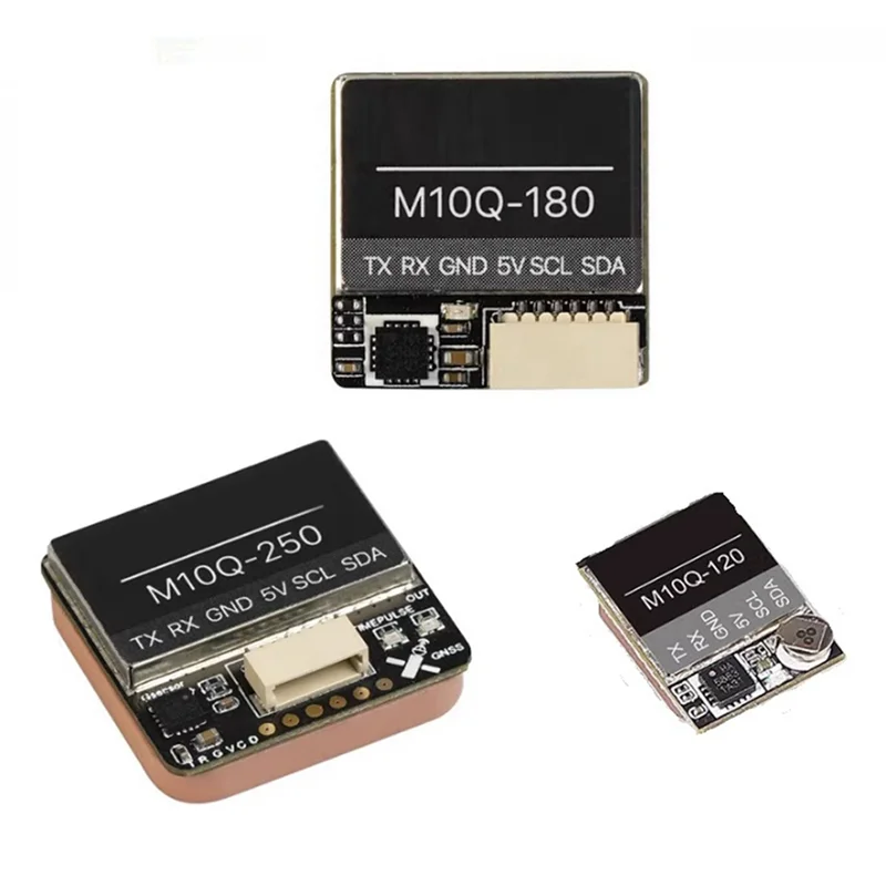 CHYY 탑 GPS 모듈 M10 듀얼 프로토콜 FPV 드론용 QMC5883 나침반 안테나 내장