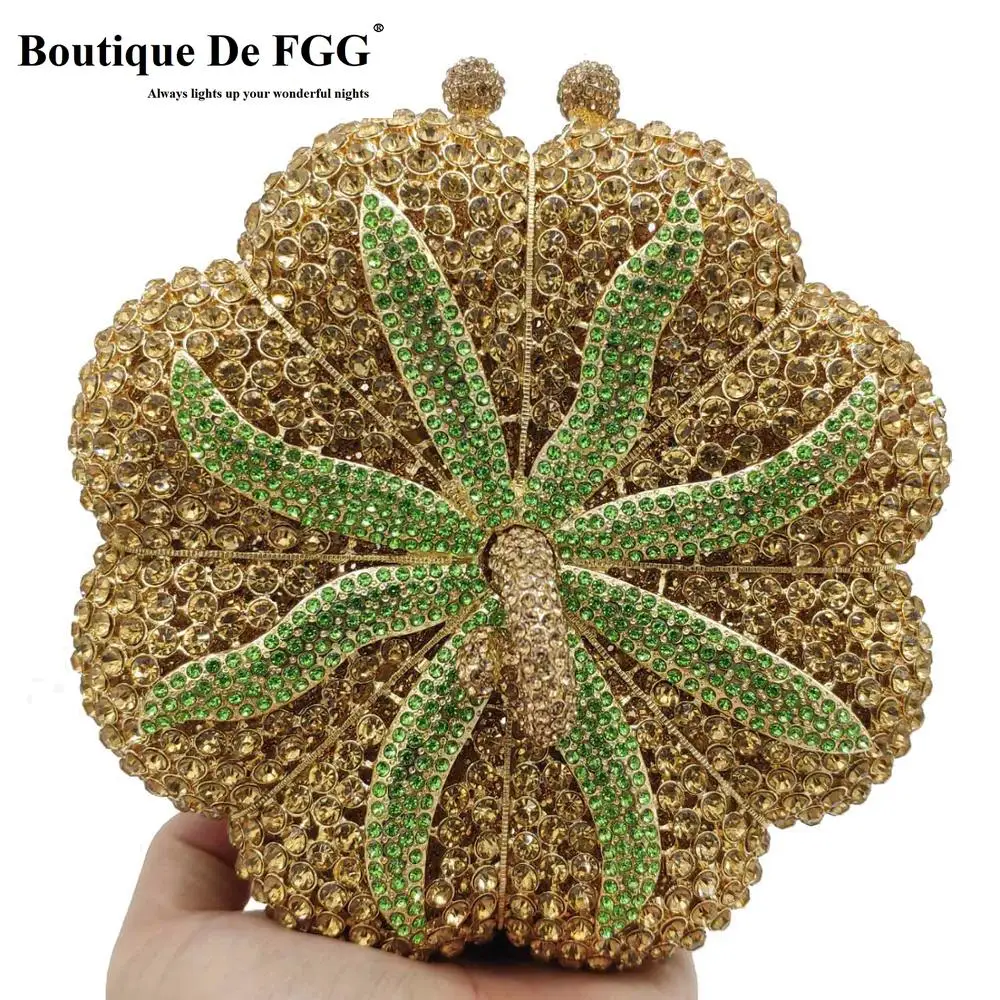Boutique De Fgg Novelty Pumpkin Handbags Ladies Clutch Bag Women