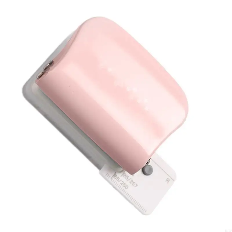 Adjustable Handheld Hole Punches 5 Hole Binding Loose Leaf Notebook Hand Account