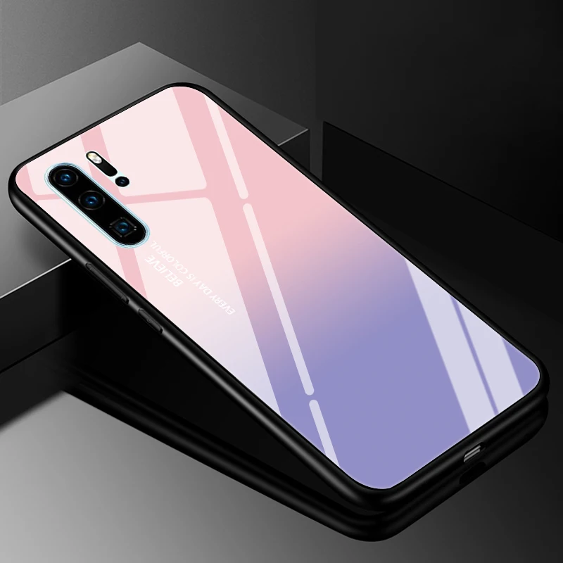 Premium Tempered Glass Hard Back Bumper Case Cover