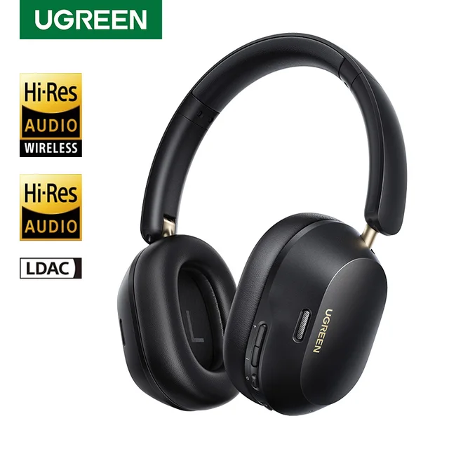Choice Wireless Bluetooth Headphones 43dB Hybrid Active Noise Cancellation Hi-Res LDAC 75H Spatial Audio Headset Earphones 1