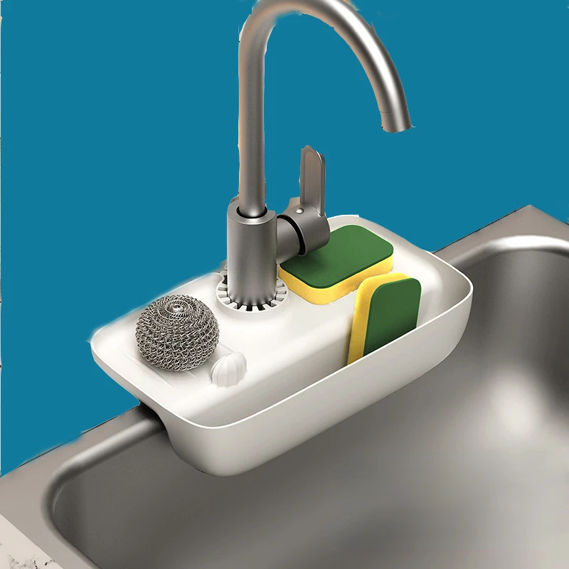 Silicone Faucet Mat Sink Splash Pad Drain Pad Bathroom Countertop Protector Shampoo Soap Dispenser Quick Dry Tray Storage Mat