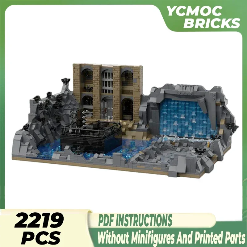

Популярная модель героя из фильма Moc, строительные блоки, технология «Темный рыцарь», «бэтпещера», модульные блоки, подарки, Рождественская игрушка, наборы для сборки «сделай сам»