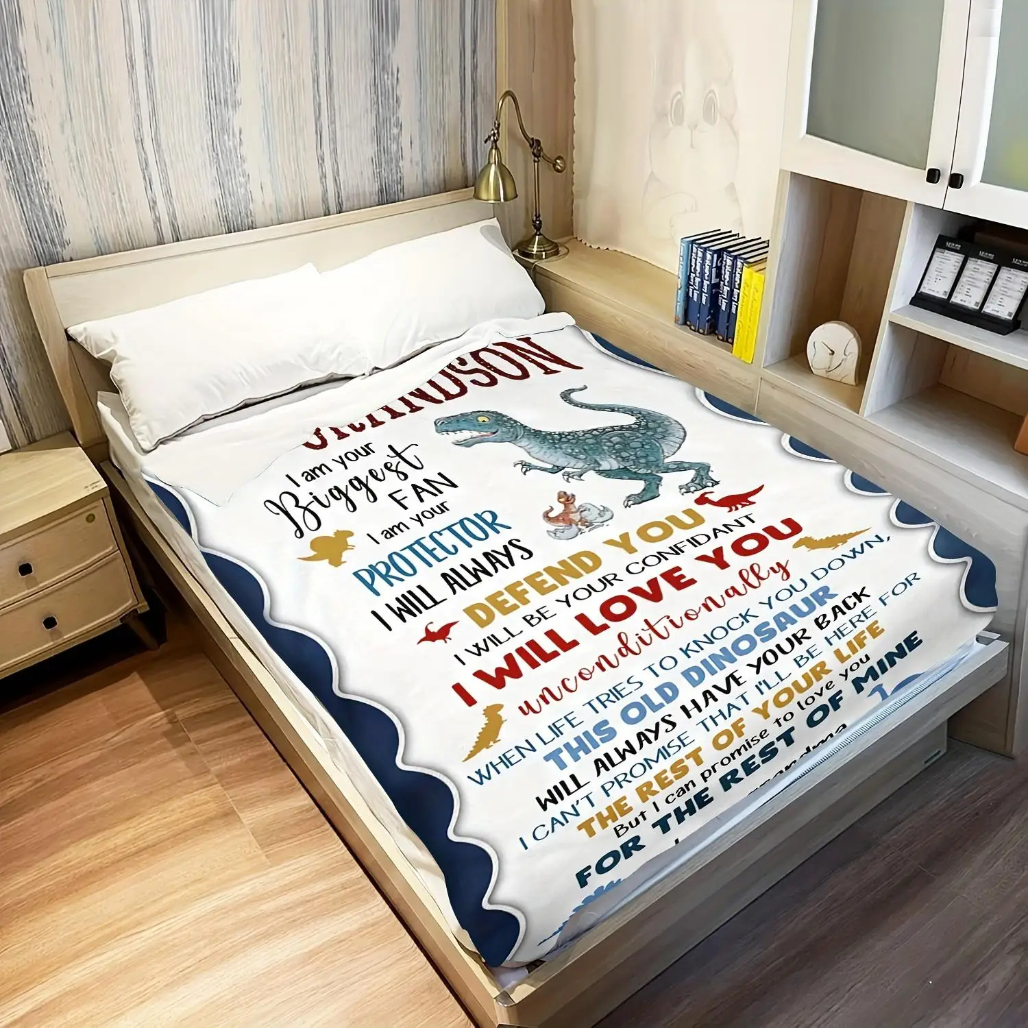 Retro Anime-themed Flannel Blanket Multi-purpose Stain-resistant Knitted Bedding with Digital Print - Dry Clean Only All Seasons 3