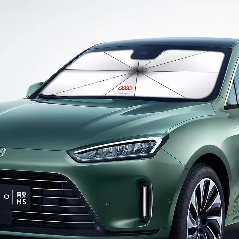 Car Windshield Sunshade Umbrella For Audi A1 A2 A3 A4 A5 A6 A7 A8 Q1 Q2 Q3 Q4 Q5 Q6 Q7 Q8 TT RS3 S5 B8 Quattro C6 B9 B6 S1 RS4 windshield sunshade,car sunshade,windshield sun shade
