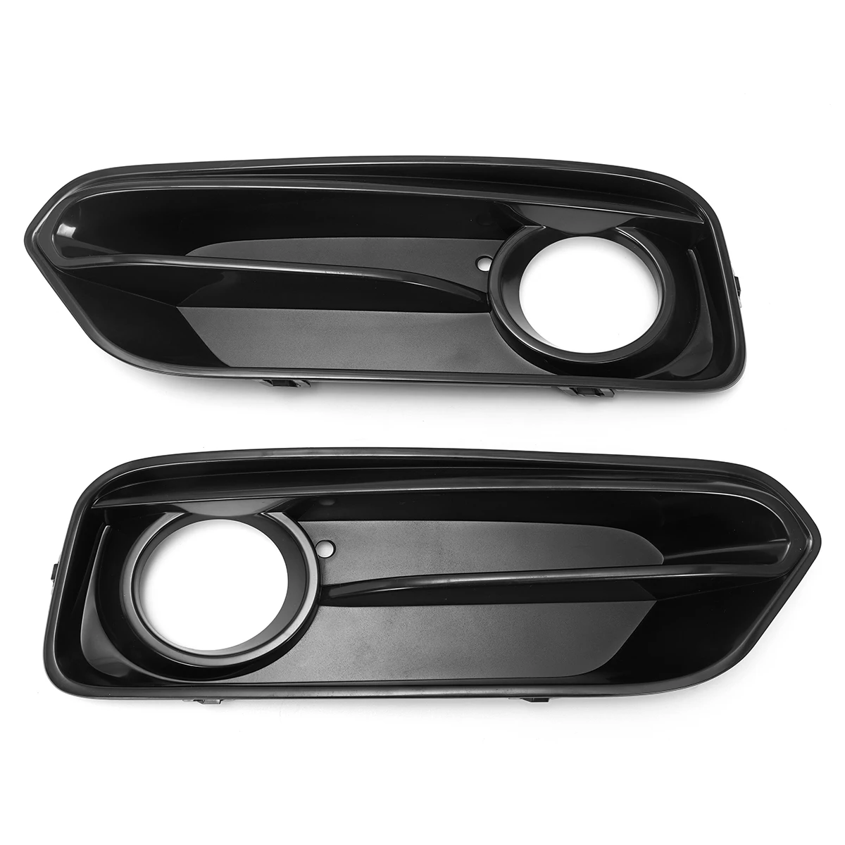 Pair Car Front Bumper Fog Light Grilles For BMW 1 Series F20 F21 Sport 2015-2018 51117371667 51117371668 Fog Lamp Grille Cover