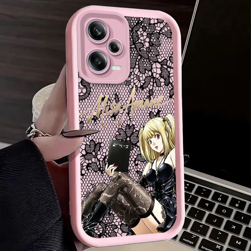 Misa Pink Graffiti Lace Phone Case
