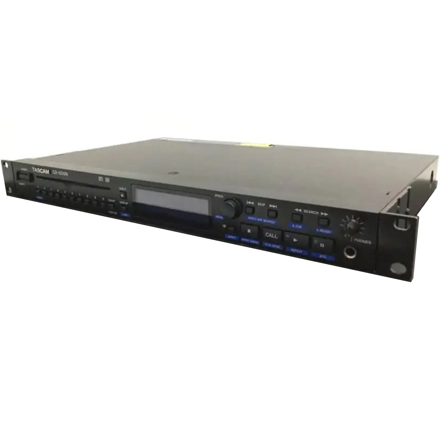 TASCAM CD-500B Rackmountable CD Player with Balanced XLR and AES/EBU  Outputs Wireless Remote Control