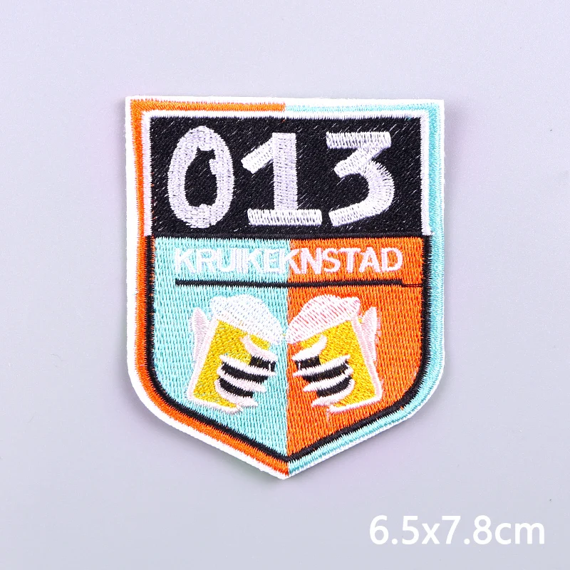 Carnival Embroidery Applique Patch - Sew-On Emblem for Clothing and DIY Crafts