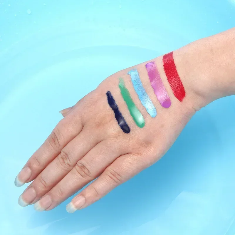 Professional Water Based Face Painting Supplier Special Effects Makeup Kit Stage Makeup Face And Body Painting Palette For Kids 4