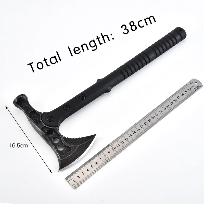 Outdoor wilderness hiking axe stainless steel warrior camping multifunctional emergency consumption survival axe 2