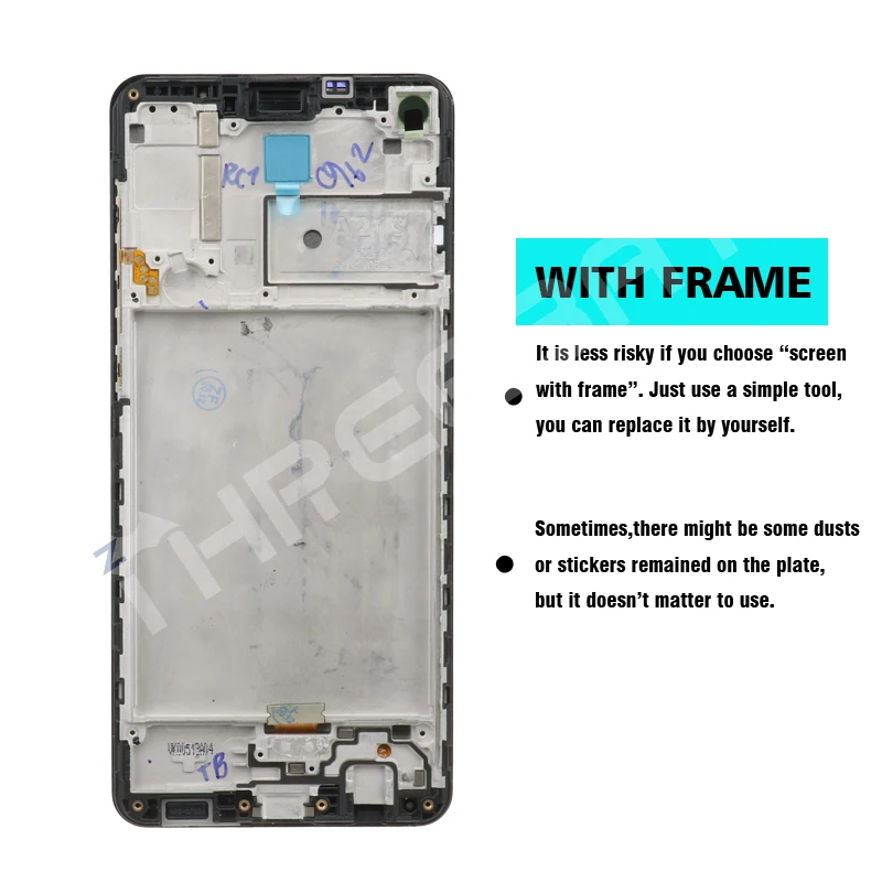 6.5" High quality LCD For Samsung A21s A217 A217F LCD Touch Screen Digitizer For Samsung A21s SM-A217F/DS Display Replacement See4385e686a94286963c67ba237c3413n
