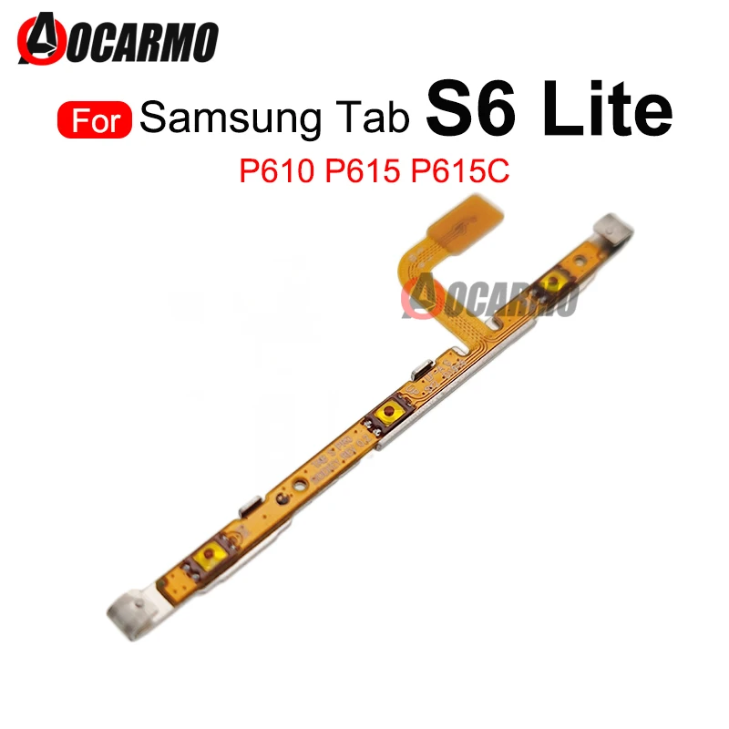 PowerOnOffVolumeButtonsFlexCableForSamsungGalaxyTabS6Lite