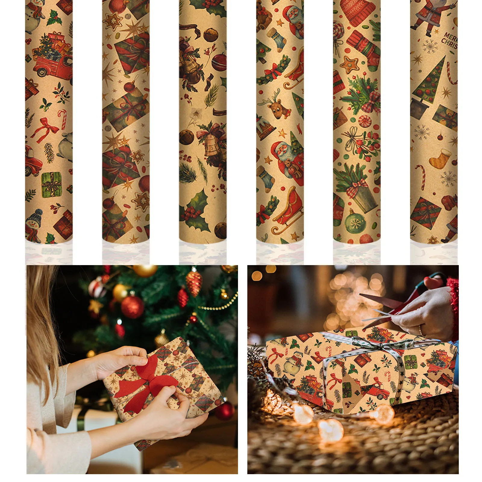 Christmas Wrapping Paper Clearance  Christmas Wrapping Paper Hobby Lobby -  Christmas - Aliexpress