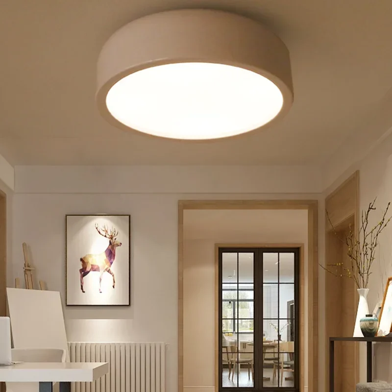 Italian designer Smithfield bedroom ceiling light metal circular lights restaurant living room study home decoration LED lights