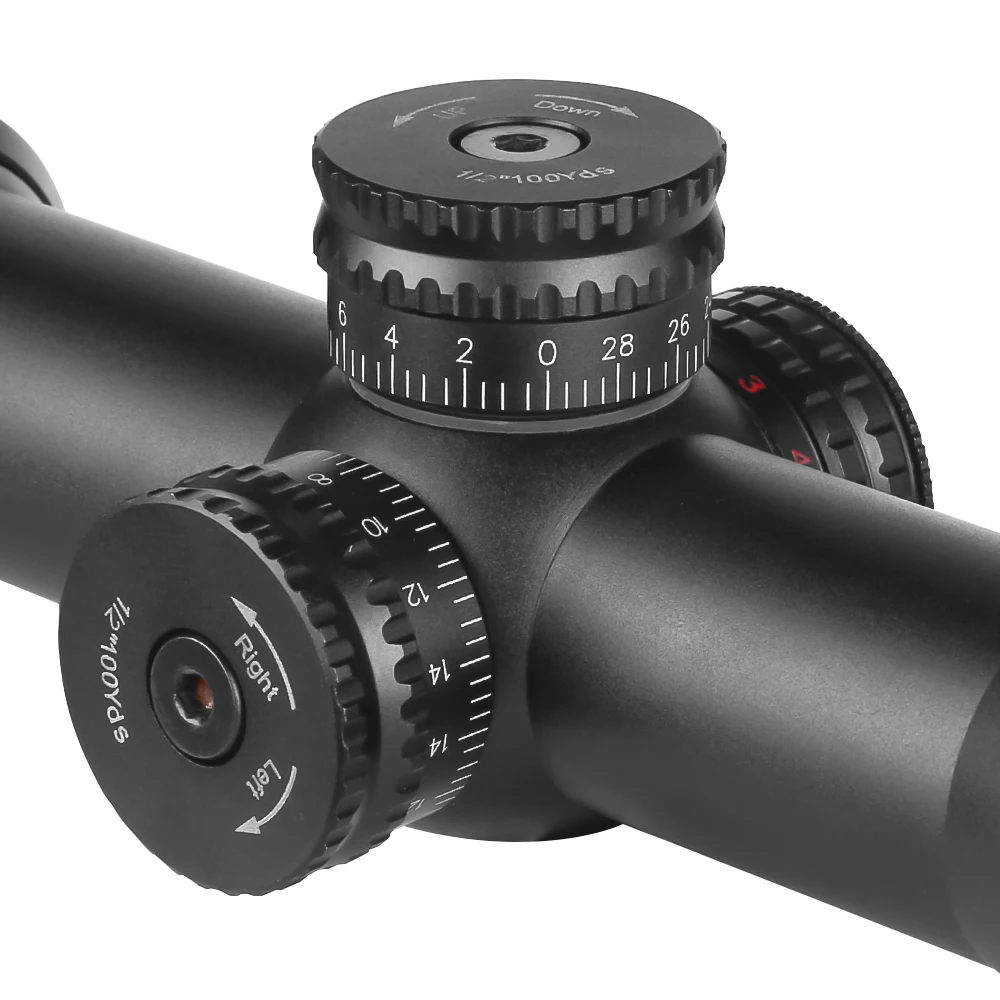 SPINA OPTICS IronClaw Shortdot HD 2-12X44 IR 5-100m Mira de Ponto