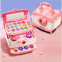WizKidz Kids Makeup Kit for Girl Gift Washable Beauty Set Toys with Cosmetic Case Birthday Present for Little Girls Princess Box 2