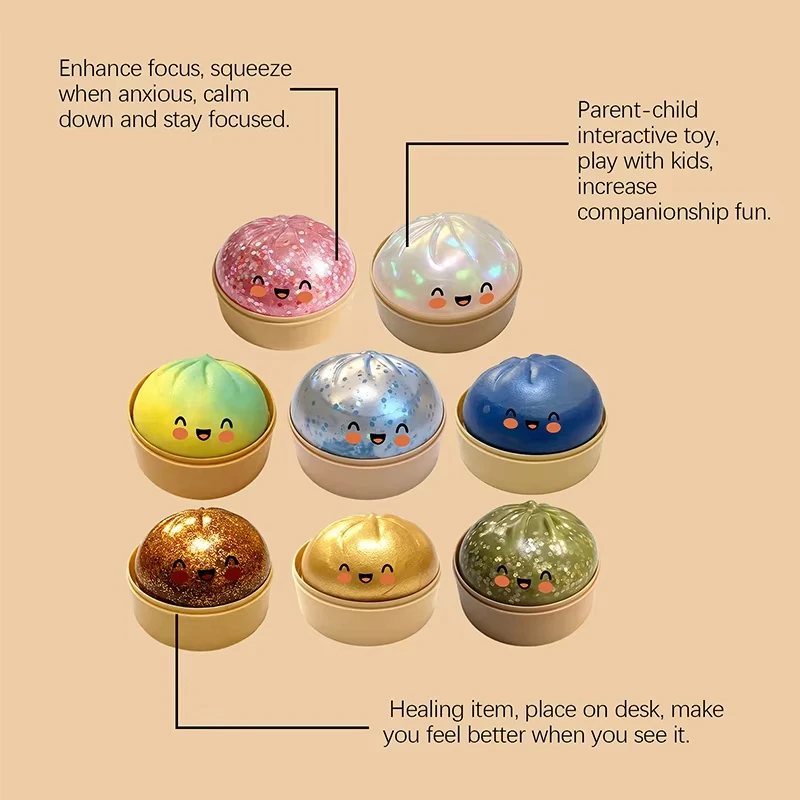Dumpling Stress Relief Squishy 4
