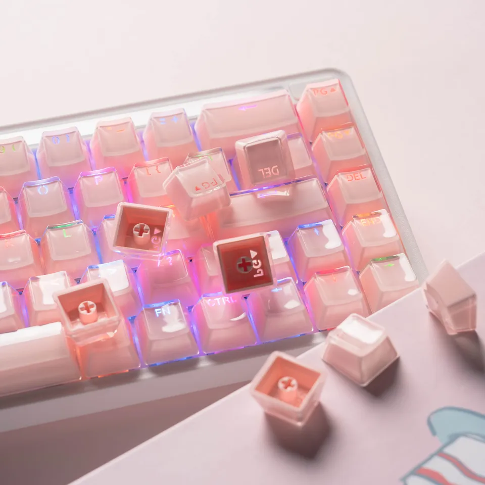 mechzone oem profiel pbt sublimatie pinguïn keycap voor 60% anne pro 2