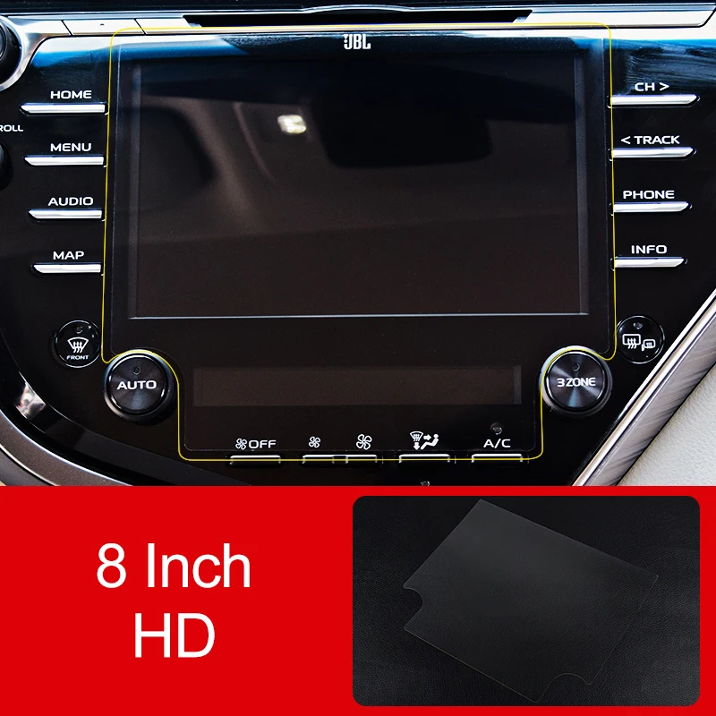 Für Toyota Camry XV Auto Screen Protector Weichen Film Instrument Navigation Panel Schutz Trim Aufkleber