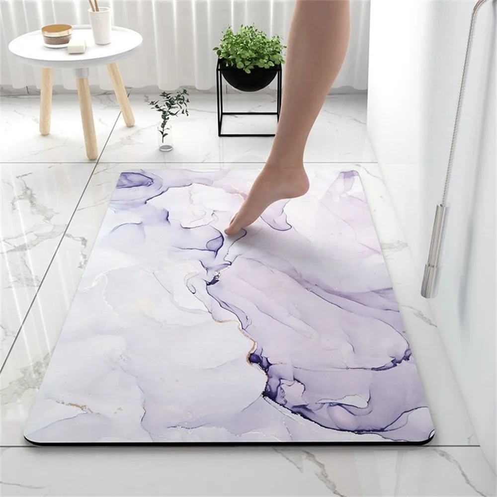  Lavender Bathroom Rugs-Diatomaceous Earth Bath Mat 20