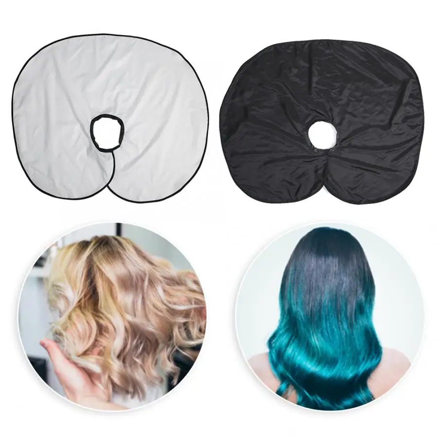 1pcs Waterproof Hairdresser Shawl Hair Salon Haircut Shawl Cape Hair Dyeing Hairdressing Makeup Apron Cloth Tool Barber Supplies 2