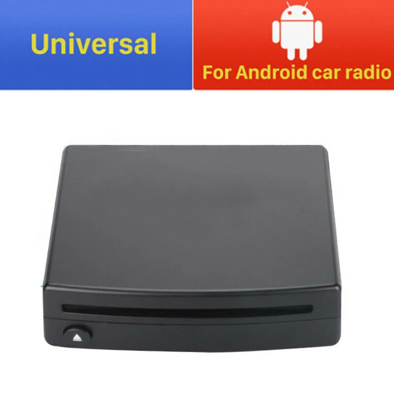 Super Slim USB Power External Car CD DVD Player Compatible with PC LED TV MP5 Multimedia Player Android Stereo Car Accessories