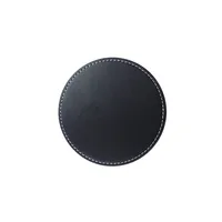 1pc PU Leather Coaster Non-slip Heat Insulation Coffee Mug Cup Mat Tableware Insulation Mat Bowl Placemat Home Table Decor 3