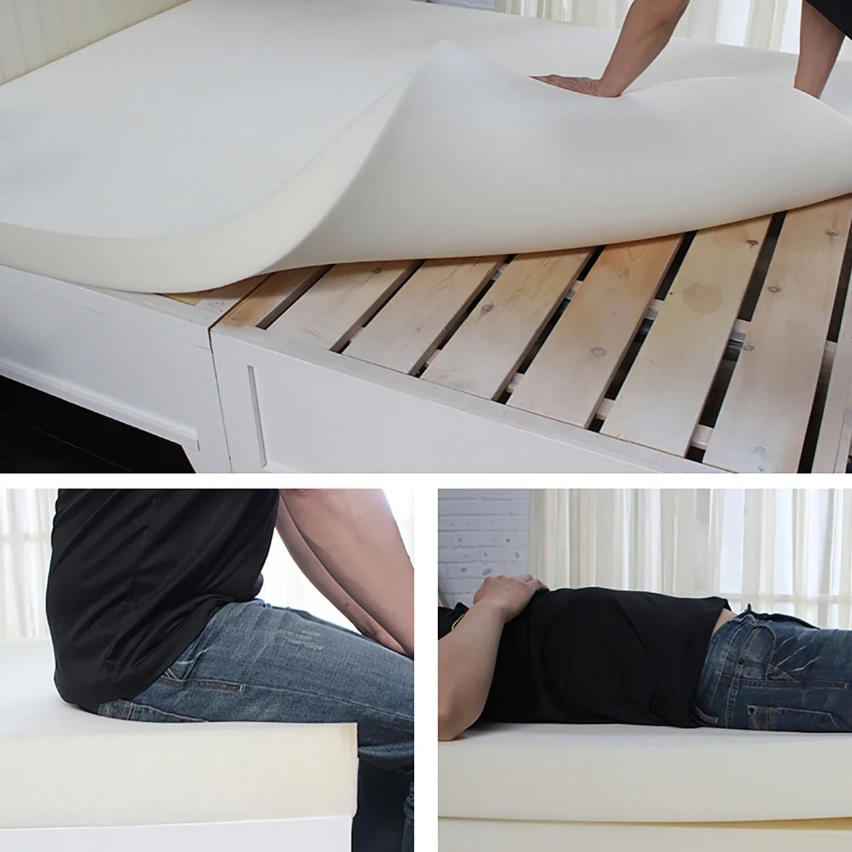 High Density 45x90cm Elastic Sponge Folding Sofa Special Sponge