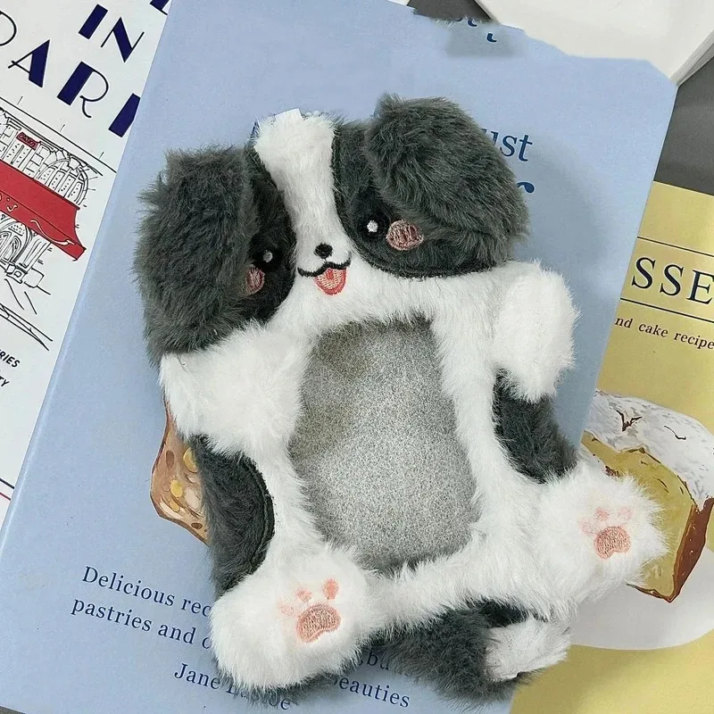 Plush Card Photo Cute with Keychain Cartoon Cover ID Card Bank Credit Card Protection Fun, Convenient and Practical Student