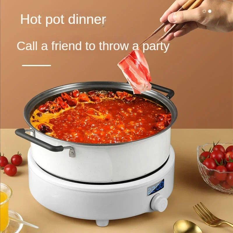 Electric Induction Cooker Boiler Waterproof Stir-Fry Cooking Plate Intelligent Hot Pot Stove Cooktop Burner Cooking Machine induction cooktop