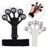 Silicone Hand Grip Device Finger Exercise Hand Strengthener Stretcher Hand Trainer Rehabilitation Training Equipment Muscle Tool
