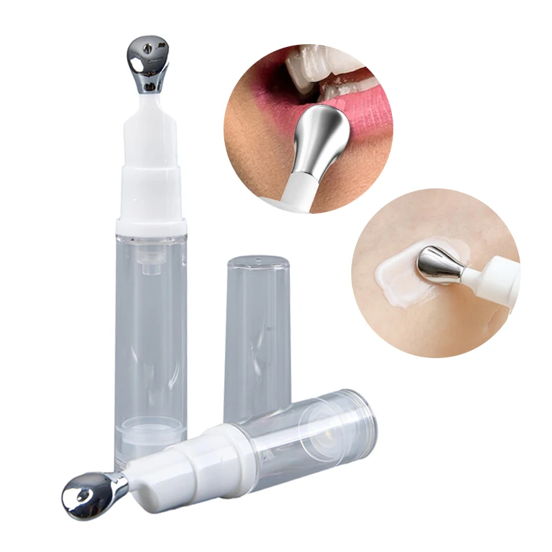 

1/3PCS 5ml Empty Cosmetic Container For Eye Cream Massage Essential Refillable Bottle Lip Balm Metal Top makyaj ürünleri
