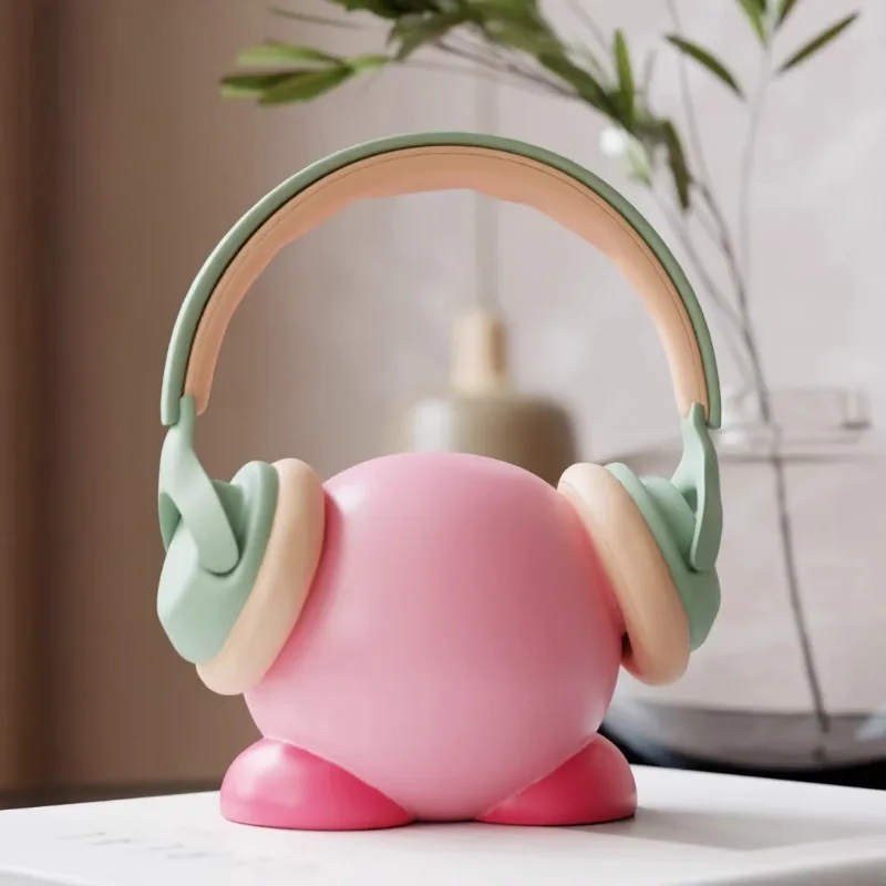 Milk Cute Headphone Stand Kirby Cartoon Headphone Stand Anime Home