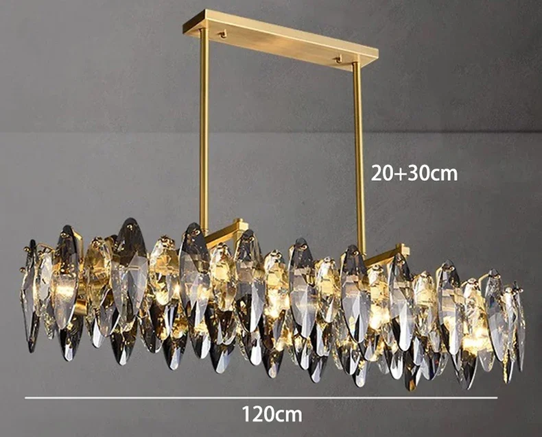 Description Picture 5 of itemhome decorationPendant lights, luxury crystal living room chandelier, dining room Pendant lamp, ceiling light, indoor lighting