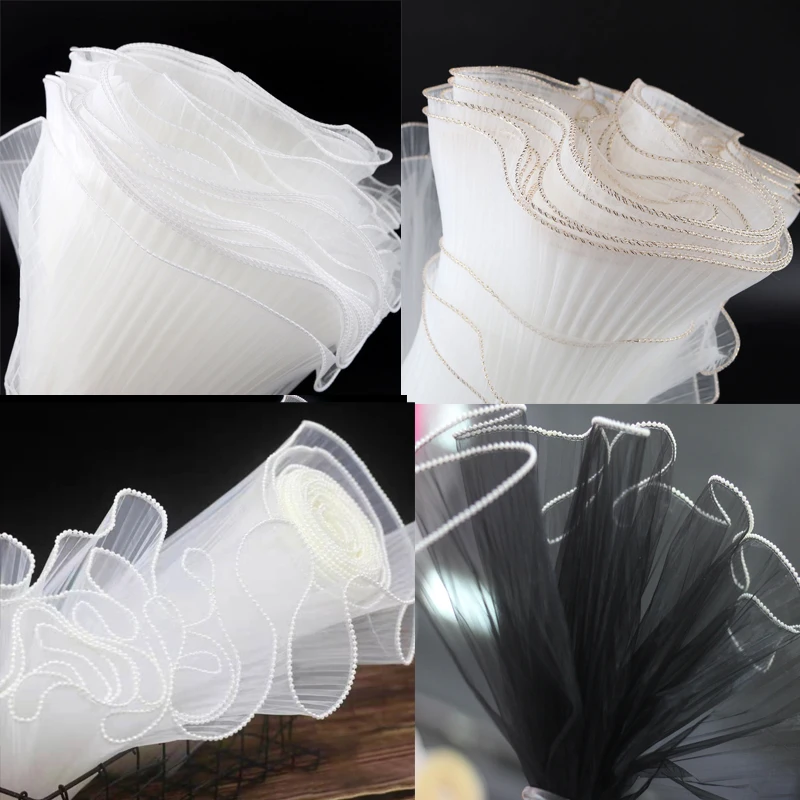 

29cm 5y Mesh Floral Wrapping Paper Roll Flower Gauze Mesh Package DIY Bouquet Gift Crafts Packing Material Florist Supplies